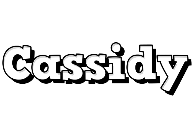 Cassidy snowing logo