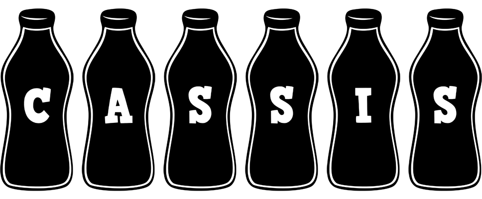 Cassis bottle logo