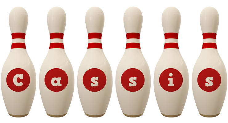 Cassis bowling-pin logo