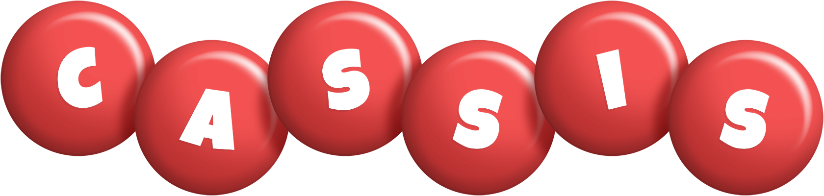 Cassis candy-red logo