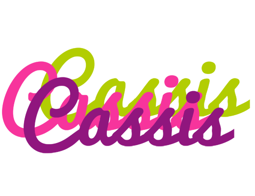 Cassis flowers logo