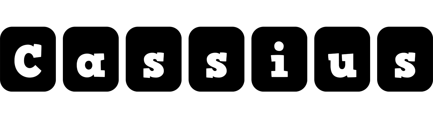 Cassius box logo