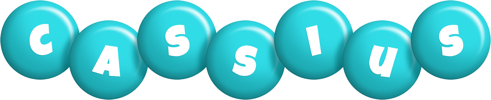 Cassius candy-azur logo