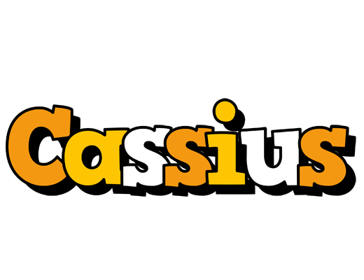 Cassius cartoon logo