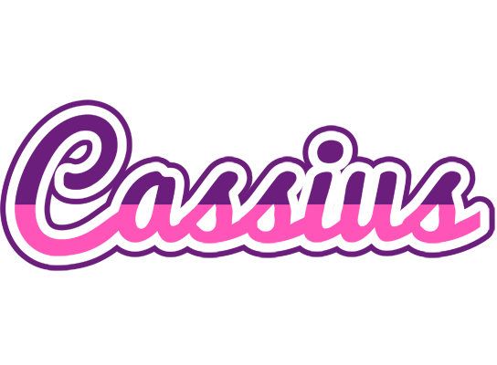 Cassius cheerful logo