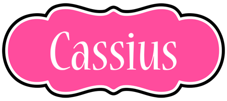 Cassius invitation logo