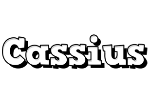 Cassius snowing logo