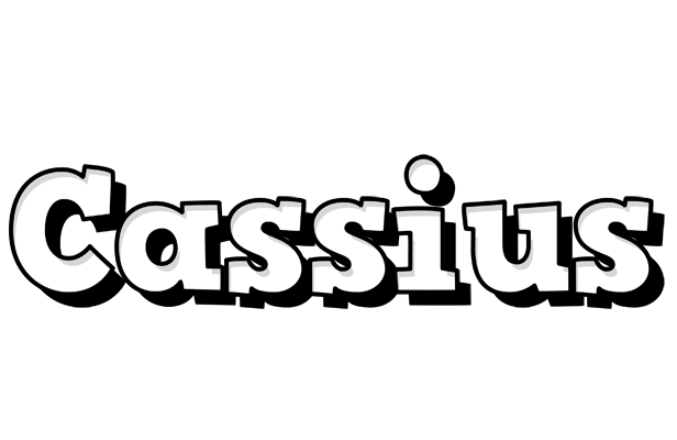 Cassius snowing logo
