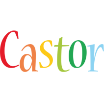 Castor birthday logo