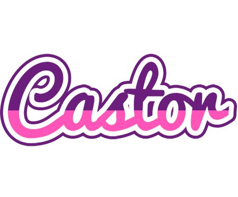 Castor cheerful logo