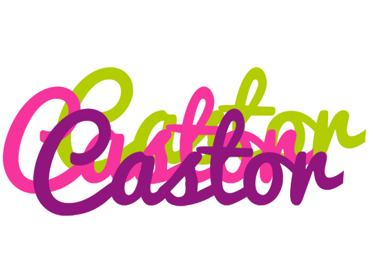 Castor flowers logo