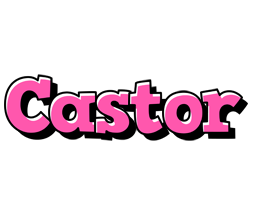 Castor girlish logo