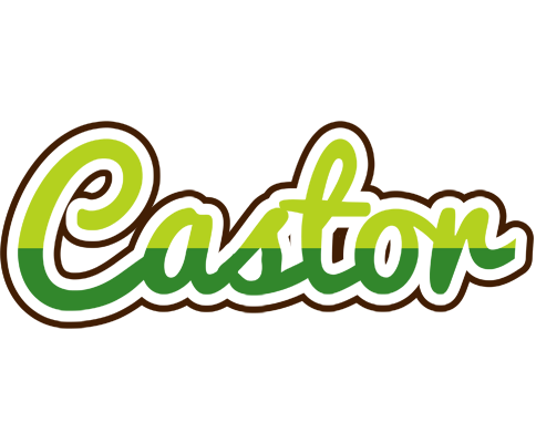 Castor golfing logo