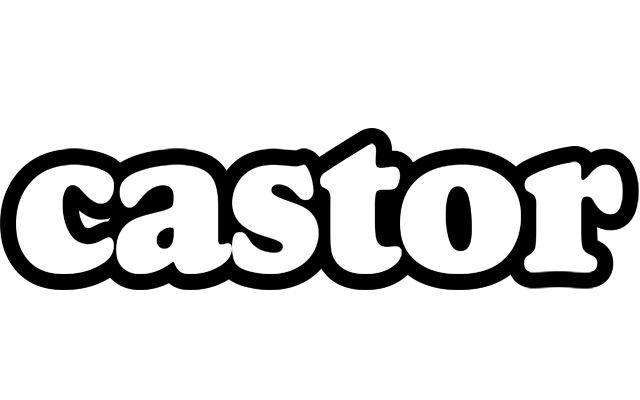 Castor panda logo