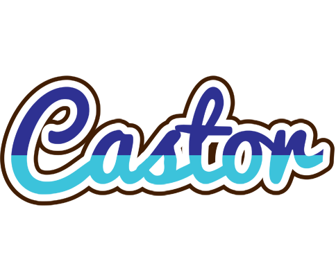 Castor raining logo