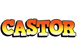 Castor sunset logo