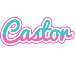 Castor woman logo