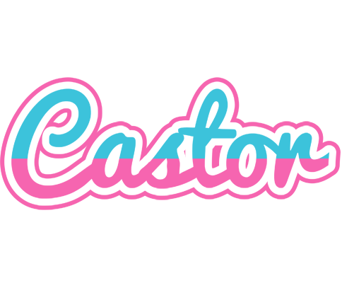 Castor woman logo