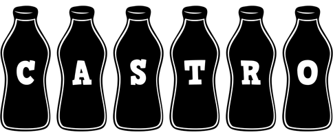 Castro bottle logo