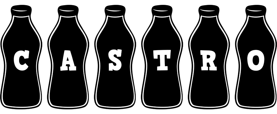 Castro bottle logo