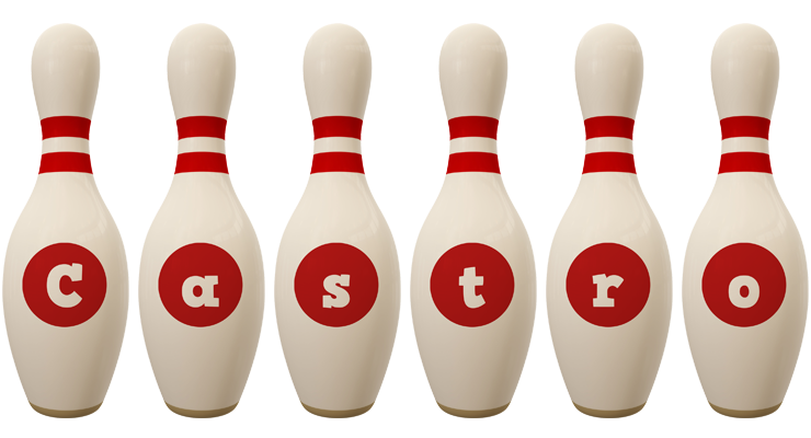 Castro bowling-pin logo