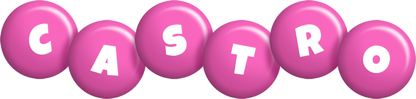 Castro candy-pink logo