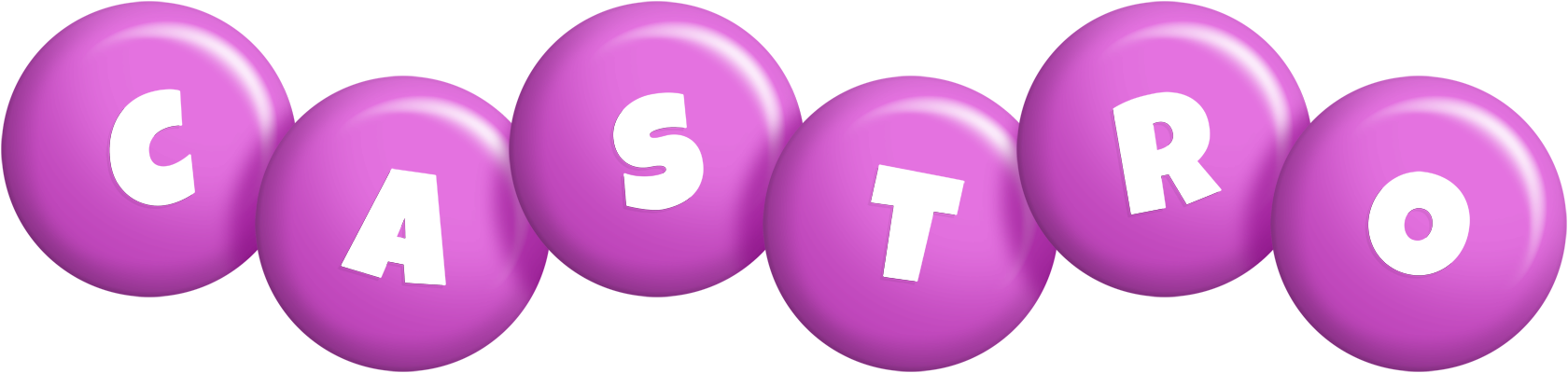 Castro candy-purple logo