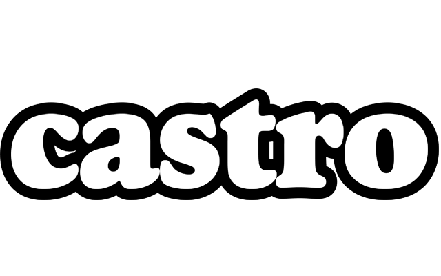 Castro panda logo