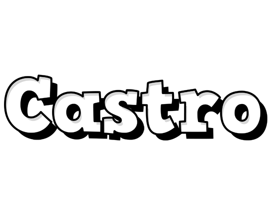 Castro snowing logo