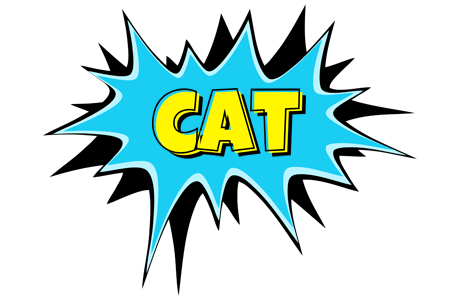 Cat amazing logo