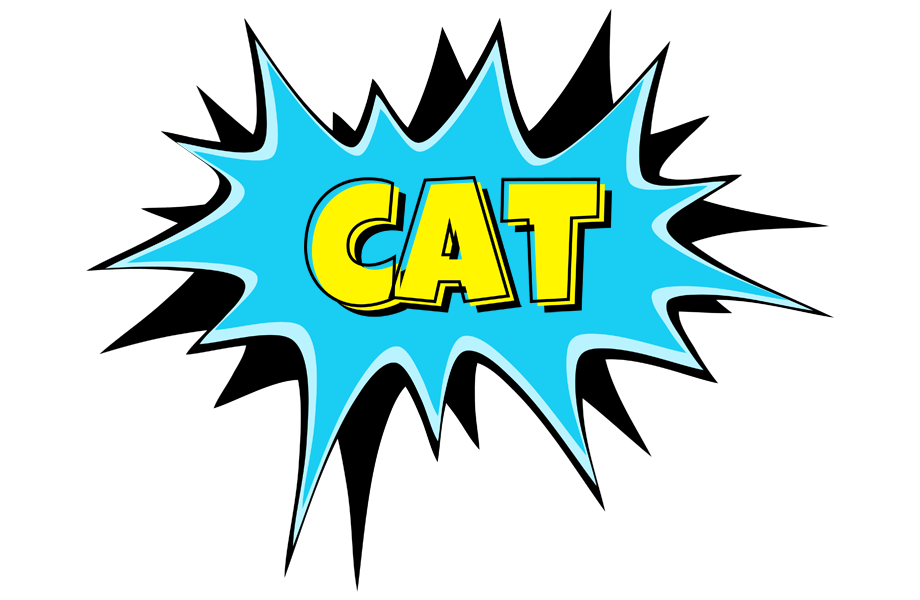 Cat amazing logo