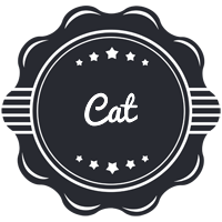 Cat badge logo