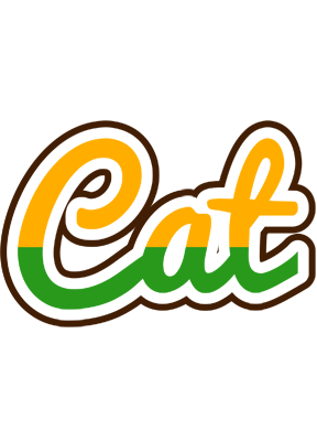 Cat banana logo
