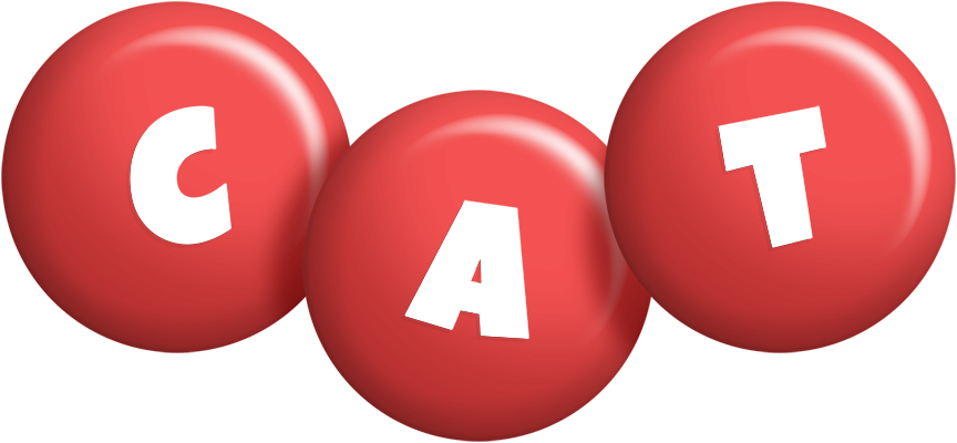 Cat candy-red logo