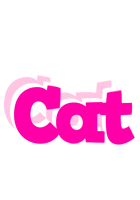 Cat dancing logo