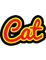 Cat fireman logo