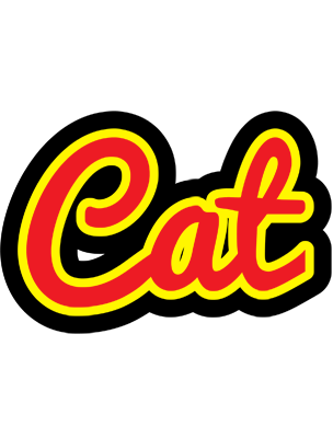 Cat fireman logo