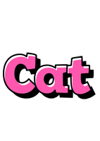 Cat girlish logo