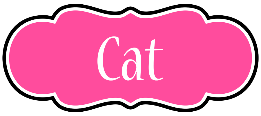 Cat invitation logo