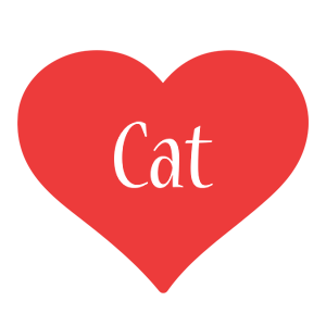 Cat love logo