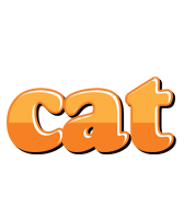 Cat orange logo