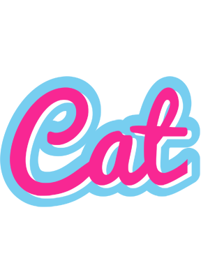 Cat popstar logo