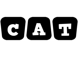 Cat racing logo