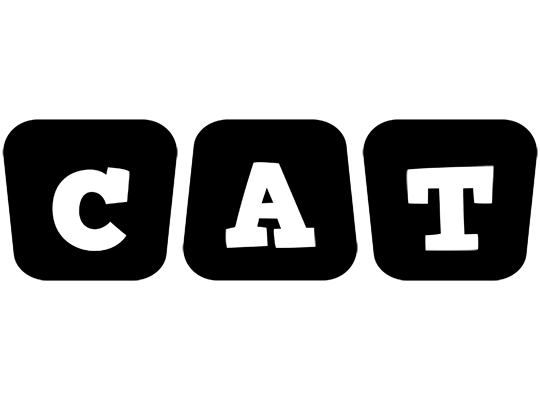 Cat racing logo