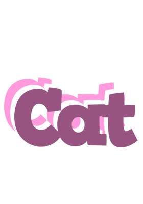 Cat relaxing logo
