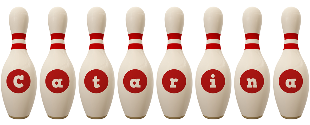 Catarina bowling-pin logo