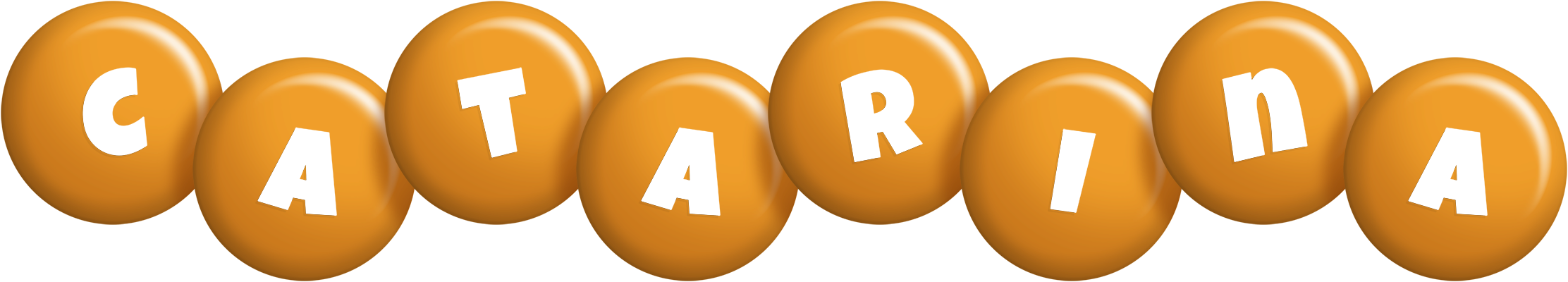 Catarina candy-orange logo