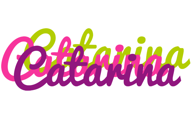 Catarina flowers logo