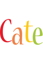 Cate birthday logo