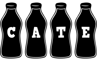 Cate bottle logo